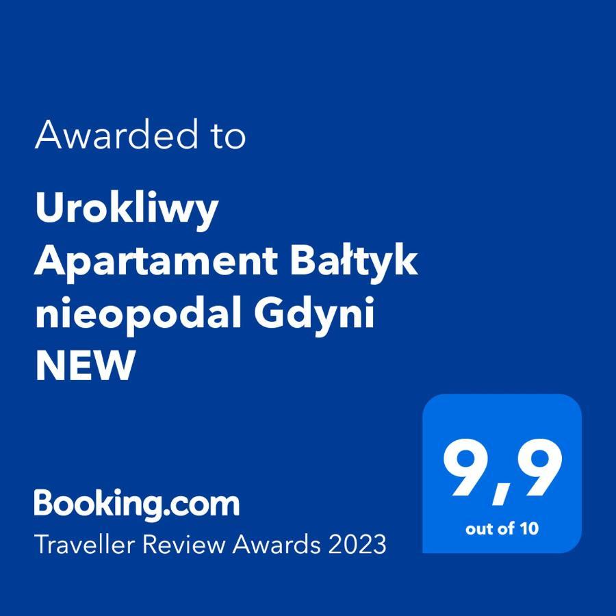 Urokliwy Apartament Baltyk Nieopodal Gdyni New Appartement Pogorze Buitenkant foto